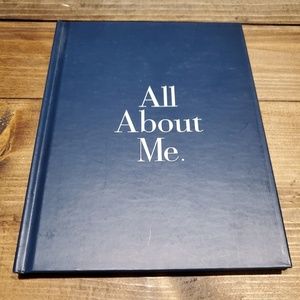 All About Me Book / Journal Hardcover Vg